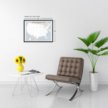 Load image into Gallery viewer, Digitally Restored and Enhanced 2020 United States Electoral College Votes by State Map Poster - Presidential Election Electoral College Poster - US President Electoral Map Poster