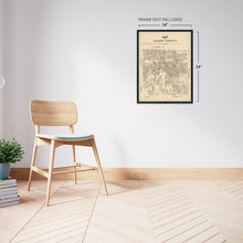 Load image into Gallery viewer, Digitally Restored and Enhanced 1879 Mason County Texas Map - Vintage Mason County Wall Art - Mason Texas History Map Print - Historic Mason County TX Poster - Old Mason County Map Showing Land Ownership