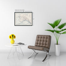 Load image into Gallery viewer, Digitally Restored and Enhanced 1914 Alaska Map Poster - Vintage Map of Alaska Wall Art - Old Juneau Alaska Map Art - State of Alaska Map History