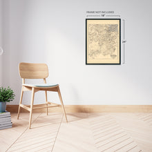 Load image into Gallery viewer, Digitally Restored and Enhanced 1907 Map of Boston Massachusetts - Boston City Wall Art - Old Boston Metropolitan Area Map of Massachusetts Poster