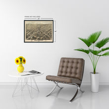 Load image into Gallery viewer, Digitally Restored and Enhanced 1875 Gloversville New York Map - Vintage Map of Gloversville NY Wall Art Poster - History Map of Gloversville New York