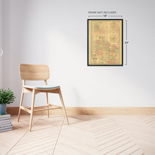 Cargar imagen en el visor de la galería, Digitally Restored and Enhanced 1877 Gibson County Tennessee Map - Vintage Map of Gibson County Humboldt Tennessee Map - Old Gibson County Wall Art Poster - Historic Gibson County Map of Tennessee