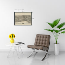 Load image into Gallery viewer, Digitally Restored and Enhanced 1916 Chicago Illinois Map Poster - Vintage Chicago Map Wall Art - History Map of Chicago Illinois Central Business Section