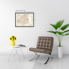 Load image into Gallery viewer, Digitally Restored and Enhanced 1885 China Map - Vintage Map of China Poster - Old Shanghai Map - History Map of Beijing - Historic Poster Map of China Wall Art - People's Republic of China Map Print