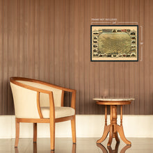 Load image into Gallery viewer, Digitally Restored and Enhanced 1901 San Jose California Map - Vintage Map of San Jose Wall Art - Old Birds Eye View Historic Map of San Jose CA Includes Illustrations of Points of Interest