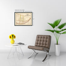 Load image into Gallery viewer, Digitally Restored and Enhanced 1841 Cincinnati Ohio Map - Vintage Map of Cincinnati Ohio - Old Cincinnati Wall Art - Historic Cincinnati Ohio Map Poster - Restored Topographical Map of Cincinnati Ohio