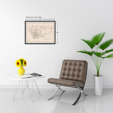 Load image into Gallery viewer, Digitally Restored and Enhanced 1879 Montana State Map - Vintage Map of Montana Wall Art - Old Montana Map Wall Art - Montana Wall Map - Historic Territory Map of Montana Poster