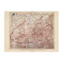 Load image into Gallery viewer, Digitally Restored and Enhanced 1926 Proposed Great Smoky Mountains National Park Map - Vintage Map Wall Art - U.S. Geological Survey Planning Map - North Carolina Tennessee Poster