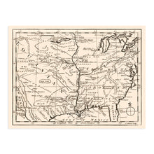 Load image into Gallery viewer, Digitally Restored and Enhanced 1763 Colonial America Map - Vintage Map of Colonial America Wall Art - Old Colonial America Map Poster - Historic Colonial American Map
