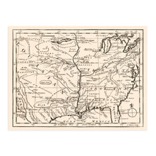 Cargar imagen en el visor de la galería, Digitally Restored and Enhanced 1763 Colonial America Map - Vintage Map of Colonial America Wall Art - Old Colonial America Map Poster - Historic Colonial American Map