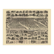 Load image into Gallery viewer, Digitally Restored and Enhanced 1897 Asbury Park Ocean Grove New Jersey Map - Asbury Park Wall Art - Old Asbury Park New Jersey Vintage Map Poster