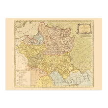 Cargar imagen en el visor de la galería, Digitally Restored and Enhanced 1770 Poland and Lithuania Map Poster - Vintage Map of Kingdom of Poland and The Grand Dutchy of Lithuania - Old Historic Polish Lithuanian Commonwealth Wall Art