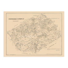 Cargar imagen en el visor de la galería, Digitally Restored and Enhanced 1880 Navarro County Texas Map Poster - Map of Navarro County Wall Art - Navarro County Texas Vintage Map History