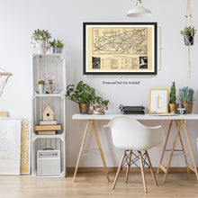 Load image into Gallery viewer, Digitally Restored and Enhanced 1940 Great Smoky Mountains Map - Vintage Map Wall Art - Appalachian Trail Poster - Tennessee Poster - Smoky Mountains Poster - Smoky Mountains Wall Map