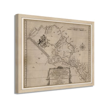 Cargar imagen en el visor de la galería, Digitally Restored and Enhanced 1747 Northern Neck Virginia Map - Framed Vintage Virginia Wall Map - Old Map of Virginia - A Survey of The Northen Neck of Virginia Map Wall Art Poster Print