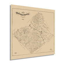 Cargar imagen en el visor de la galería, Digitally Restored and Enhanced 1895 Wharton County Texas Map - Vintage Wharton County Wall Art - Historic El Campo Texas Map Poster - Texas Vintage Map Print - Wharton County Map from General Land Office