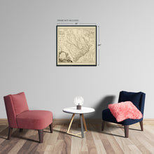 Load image into Gallery viewer, Digitally Restored and Enhanced 1773 Map of South Carolina - Vintage Map Wall Art - American Revolution South Carolina Map Poster - Old South Carolina Map Art - Vintage South Carolina Map Print