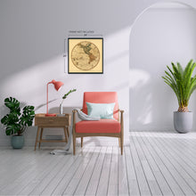 Load image into Gallery viewer, Digitally Restored and Enhanced 1786 Western Hemisphere Old World Map Poster - Vintage Western Hemisphere World Map Wall Art - Old Western Hemisphere Map of the World