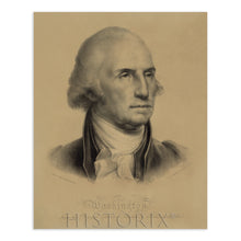 Load image into Gallery viewer, Digitally Restored and Enhanced 1827 George Washington Portrait Painted by Rembrandt Peale - Restored Painting of George Washington Poster