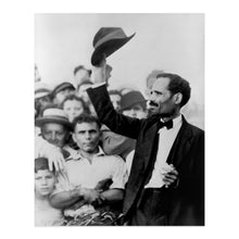 Load image into Gallery viewer, Digitally Restored and Enhanced 1950 Pedro Albizu Campos Photo Print - Old Revolutionary Pedro Albizu Campos Seized by Puerto Rican Police Wall Art Poster