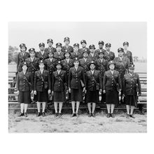 Load image into Gallery viewer, Digitally Restored and Enhanced 1944 First Black American Nurses in England Portrait Photo - Military Service Women Nurses in England Poster Print