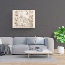 Cargar imagen en el visor de la galería, Digitally Restored and Enhanced 1734 Philippines Map Canvas Art - Canvas Wrap Vintage Map of the Philippines Wall Art - Historic Philippines Map Poster - Restored Philippines Wall Map Print