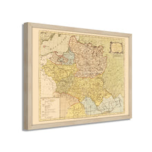 Load image into Gallery viewer, Digitally Restored and Enhanced 1770 Poland Map Poster - Framed Vintage Poland Wall Art - Old Map of Lithuania - History Map of the Kingdom of Poland and the Grand Dutchy of Lithuania