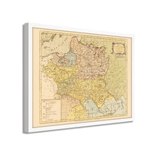 Load image into Gallery viewer, Digitally Restored and Enhanced 1770 Poland Map Poster - Framed Vintage Poland Wall Art - Old Map of Lithuania - History Map of the Kingdom of Poland and the Grand Dutchy of Lithuania