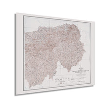 Cargar imagen en el visor de la galería, Digitally Restored and Enhanced 1978 Great Smoky Mountains Map - Eastern Topographic Map of Great Smoky Mountains National Park Tennessee & North Carolina