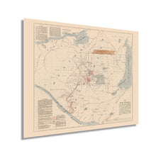 Cargar imagen en el visor de la galería, Digitally Restored and Enhanced 1895 Guatemala Map Poster - Mapa de Guatemala Wall Art - History Map of Guatemala - Old Guatemala and Mexico Map Boundary