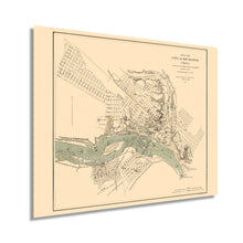 Load image into Gallery viewer, Digitally Restored and Enhanced 1864 Richmond Virginia Map - Vintage Richmond Map Wall Art - Historic Map of Richmond VA Poster - Old Richmond Map - City of Richmond VA Map Print