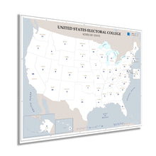 Load image into Gallery viewer, Digitally Restored and Enhanced 2008 United States Electoral College Votes by State Map Poster - Electoral College Poster - Electoral Map Poster - Presidents of the United States Poster Election Map