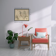 Cargar imagen en el visor de la galería, Digitally Restored and Enhanced 1846 Texas Map - Texas Vintage Map - Old Poster Map of Texas State - Historical Map of Texas Poster - History Map of Texas - Restored Texas Wall Art