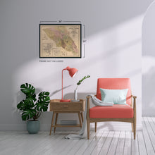 Cargar imagen en el visor de la galería, Digitally Restored and Enhanced 1900 Sonoma Map - Vintage Sonoma County California Map- Old Sonoma County Wall Art - Map of Sonoma County CA with Healdsburg Santa Rosa Petaluma Cloverdale Insets