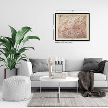 Load image into Gallery viewer, Digitally Restored and Enhanced 1926 Proposed Great Smoky Mountains National Park Map - Vintage Map Wall Art - U.S. Geological Survey Planning Map - North Carolina Tennessee Poster