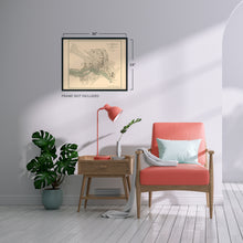Load image into Gallery viewer, Digitally Restored and Enhanced 1864 Richmond Virginia Map - Vintage Richmond Map Wall Art - Historic Map of Richmond VA Poster - Old Richmond Map - City of Richmond VA Map Print
