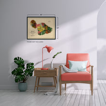 Cargar imagen en el visor de la galería, Digitally Restored and Enhanced 1885 Map of Maui Hawaii - Vintage Maui Poster - Historic Maui Wall Art - Restored Vintage Maui Map - Old Maui Hawaii History Map