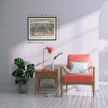 Load image into Gallery viewer, Digitally Restored and Enhanced 1904 Hoboken New Jersey Map - City of Hoboken Wall Art - History Map of Hoboken NJ - Hudson County New Jersey Vintage Map