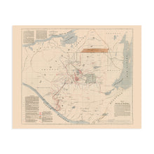 Cargar imagen en el visor de la galería, Digitally Restored and Enhanced 1895 Guatemala Map Poster - Mapa de Guatemala Wall Art - History Map of Guatemala - Old Guatemala and Mexico Map Boundary