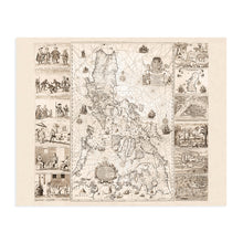 Load image into Gallery viewer, Digitally Restored and Enhanced 1734 Map of the Philippines - Philippines Wall Art - Filipino Art Wall Decor - Philippines Poster - Carta Hydrographica y Chorographica de las Islas Filipinas