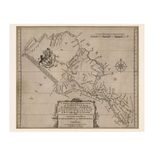 Cargar imagen en el visor de la galería, Digitally Restored and Enhanced 1747 Northern Neck of Virgina Map Print - Northern Virginia Vintage Map Wall Art -1736 & 1737 Survey of the Northern Neck Virginia Wall Map Published in 1747