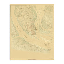 Load image into Gallery viewer, Digitally Restored and Enhanced 1780 Map of the Investiture of Charleston South Carolina by the English Army - Vintage Map Wall Art - Charleston History Map Showing The Position of Each Corps