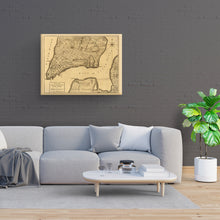 Load image into Gallery viewer, Digitally Restored and Enhanced 1776 New York Canvas Map - Canvas Wrap Vintage New York Map - Old New York Wall Art - Historic Wall Map of New York City Poster - Plan of New York City Map & Environs