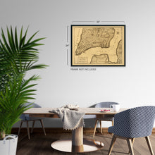 Load image into Gallery viewer, Digitally Restored and Enhanced 1776 Plan of New York City Map Print - NYC Vintage Map Wall Art - Map of New York City Poster - New York City Map Art - Vintage New York Poster - NYC Map Art