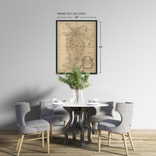 Cargar imagen en el visor de la galería, Digitally Restored and Enhanced 1786 Map of the Peninsula Between Delaware and Chesapeake Bays - Vintage Map Chesapeake Bay Map Wall Art - Chesapeake Bay Map Poster Chesapeake Bay Virginia