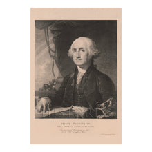 Load image into Gallery viewer, Digitally Restored and Enhanced 1828 George Washington Portrait Photo Print - Restored United States President George Washington Wall Art Poster
