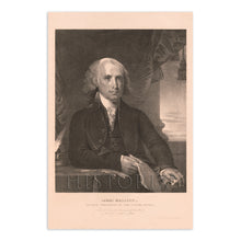 Load image into Gallery viewer, Digitally Restored and Enhanced 1828 James Madison Portrait Photo Print - Old James Madison President of the United States of America Wall Art Poster