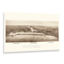 Load image into Gallery viewer, Digitally Restored and Enhanced 1915 The Twin Ports Superior Wisconsin Duluth Minnesota Map - Duluth MN Map History - Old Map of Superior Wisconsin Poster
