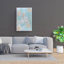 Load image into Gallery viewer, Digitally Restored and Enhanced 1990 Philippines Map Canvas Art - Canvas Wrap Vintage Philippines Map Poster - Old Map of the Philippines Wall Art - Historic Philippines Wall Map Print