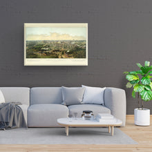 Load image into Gallery viewer, Digitally Restored and Enhanced 1867 Columbus Ohio Map Canvas - Canvas Wrap Vintage Columbus Map - Old Columbus Ohio Wall Art - History Map of Columbus Ohio Poster - Historic View of Columbus OH Map
